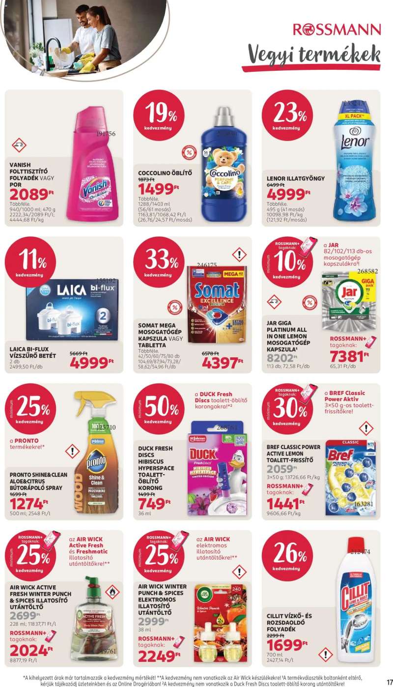 Rossmann Rossmann akciós újság 19 oldal