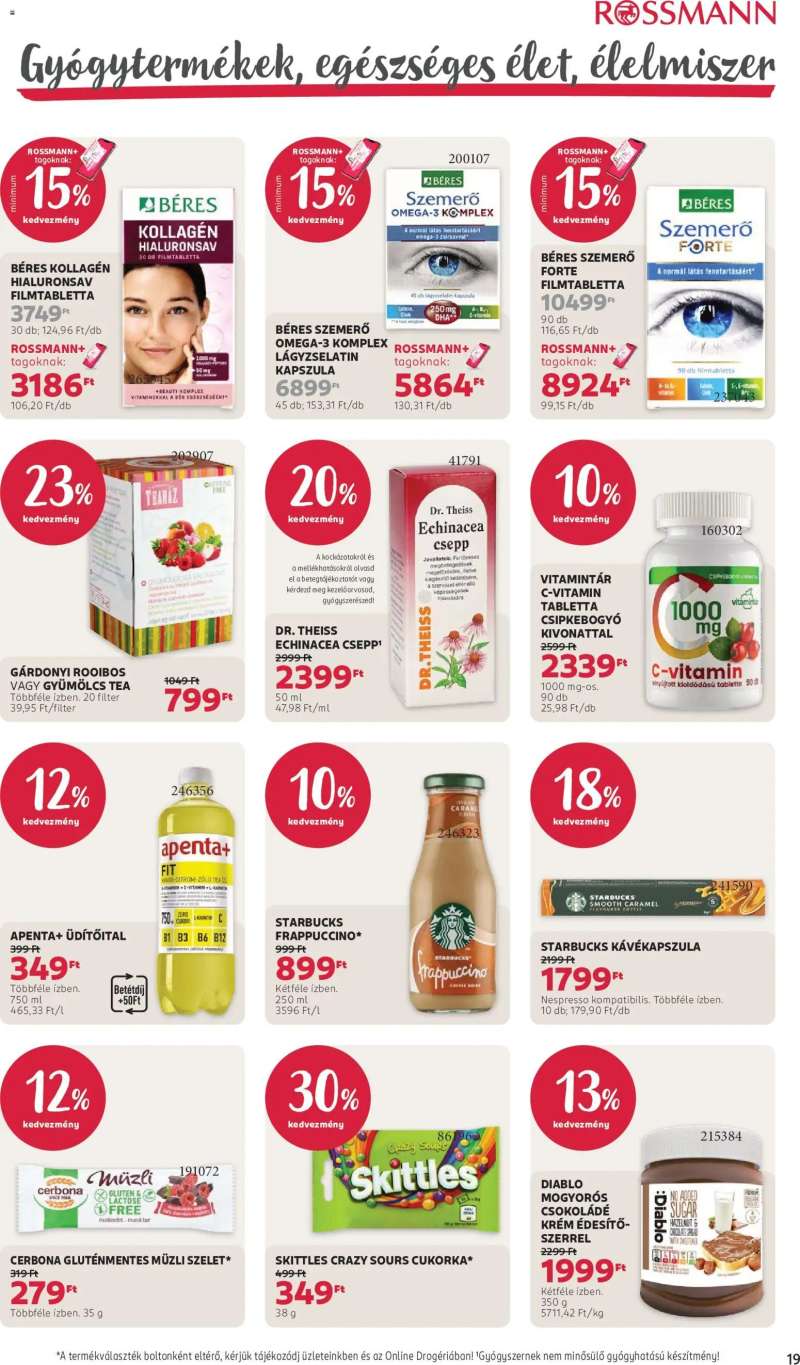 Rossmann Rossmann akciós újság 23 oldal