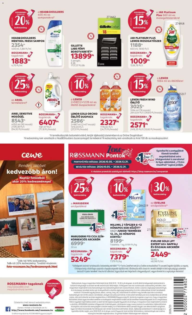 Rossmann Rossmann akciós újság 24 oldal
