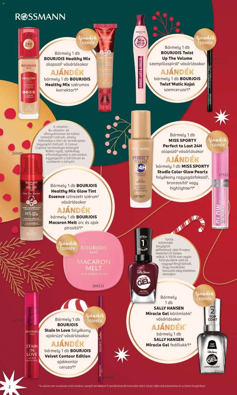 Rossmann Rossmann akciós újság 2 oldal