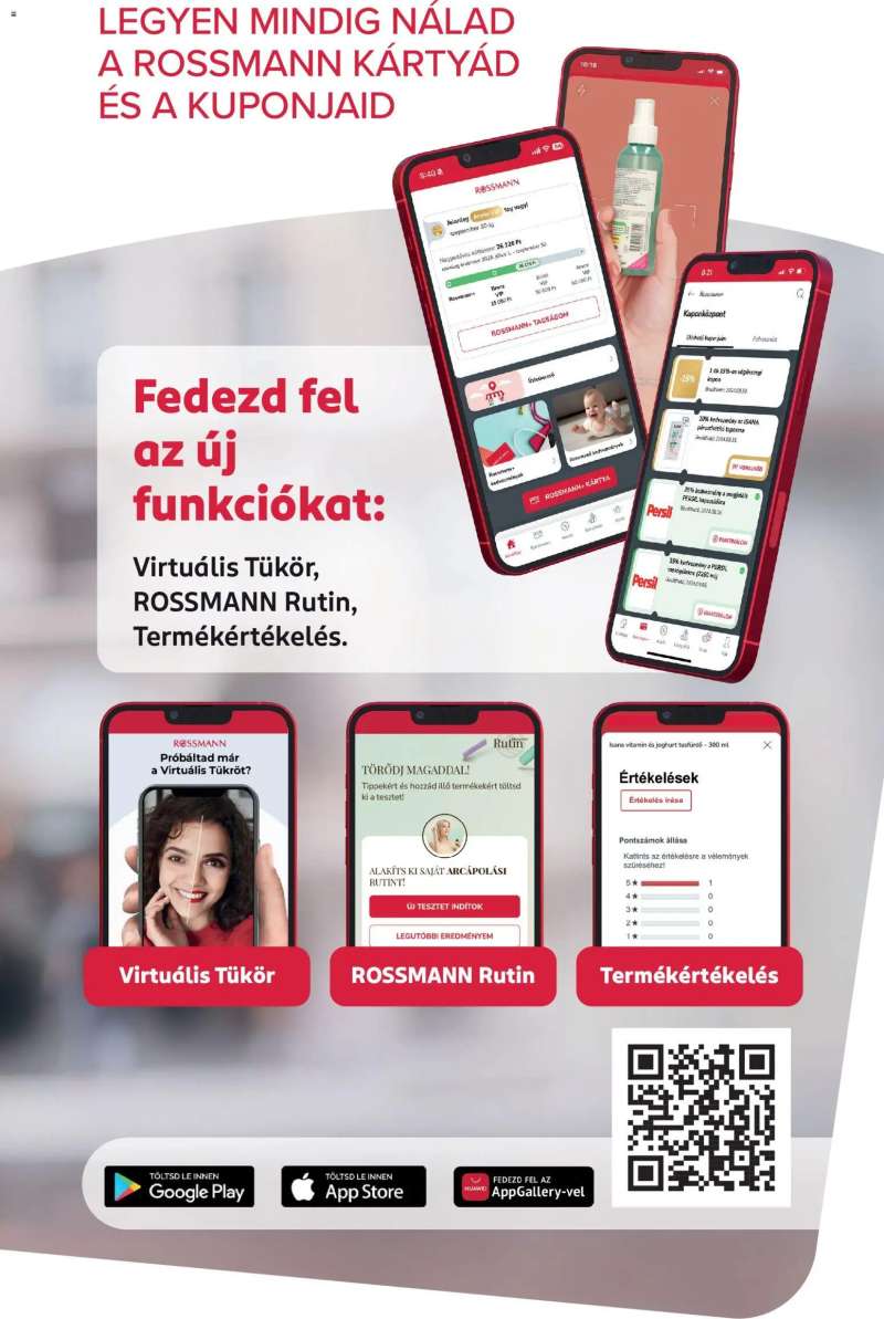 Rossmann Rossmann akciós újság 5 oldal