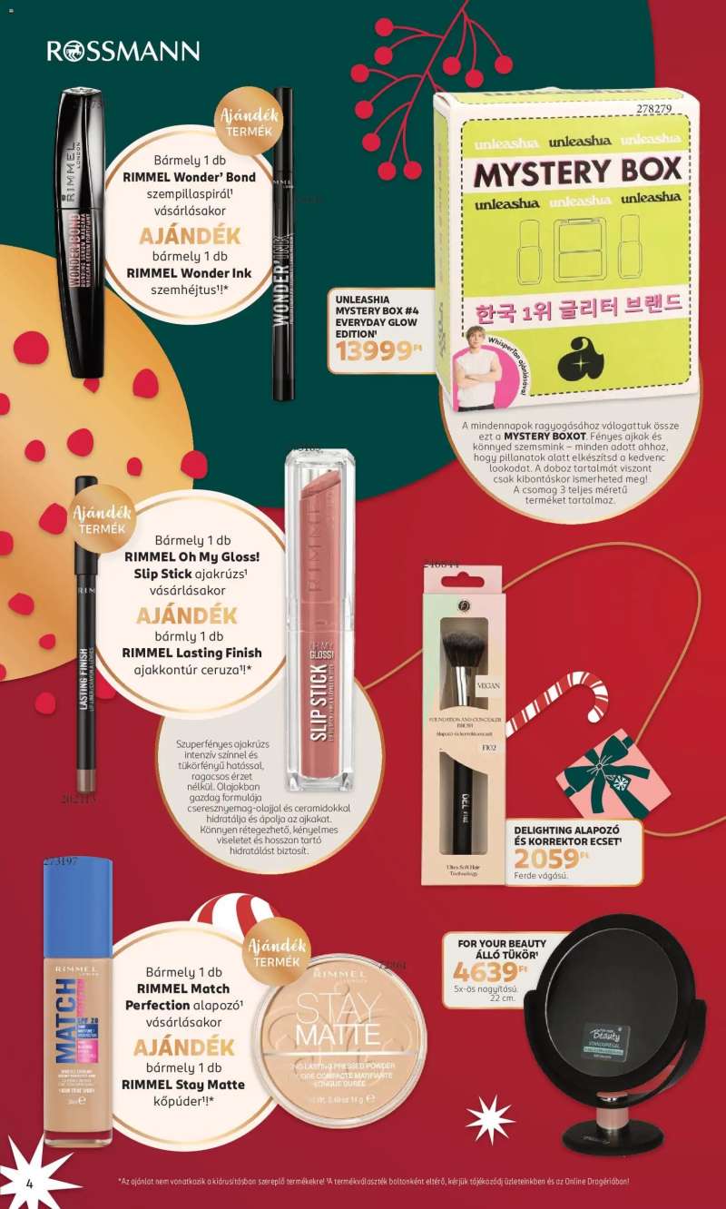 Rossmann Rossmann akciós újság 6 oldal