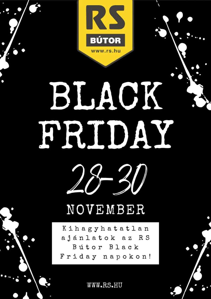 RS Bútor Black Friday 1 oldal