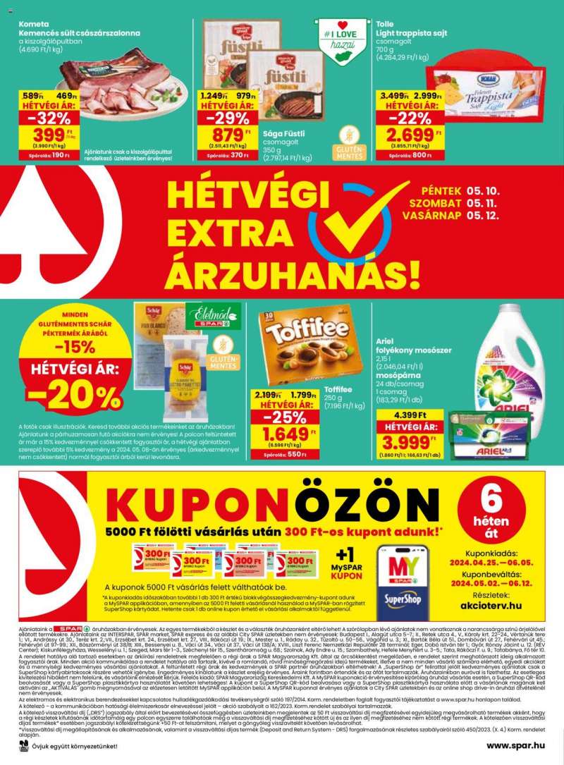 Spar Akciós Újság Spar 20 oldal