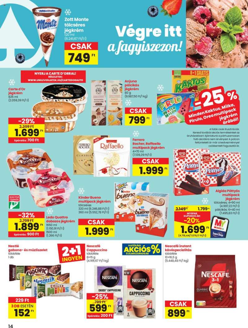 Spar Akciós Újság Spar 14 oldal