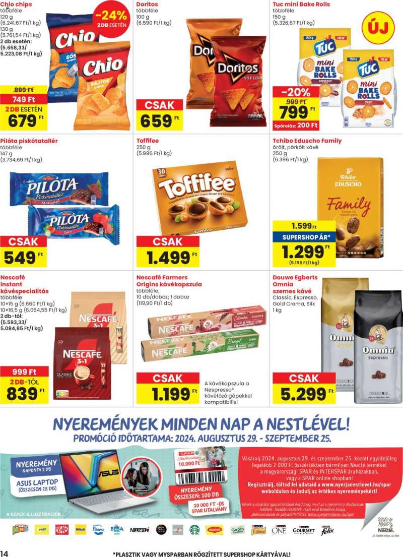 Spar Akciós újság Spar 14 oldal