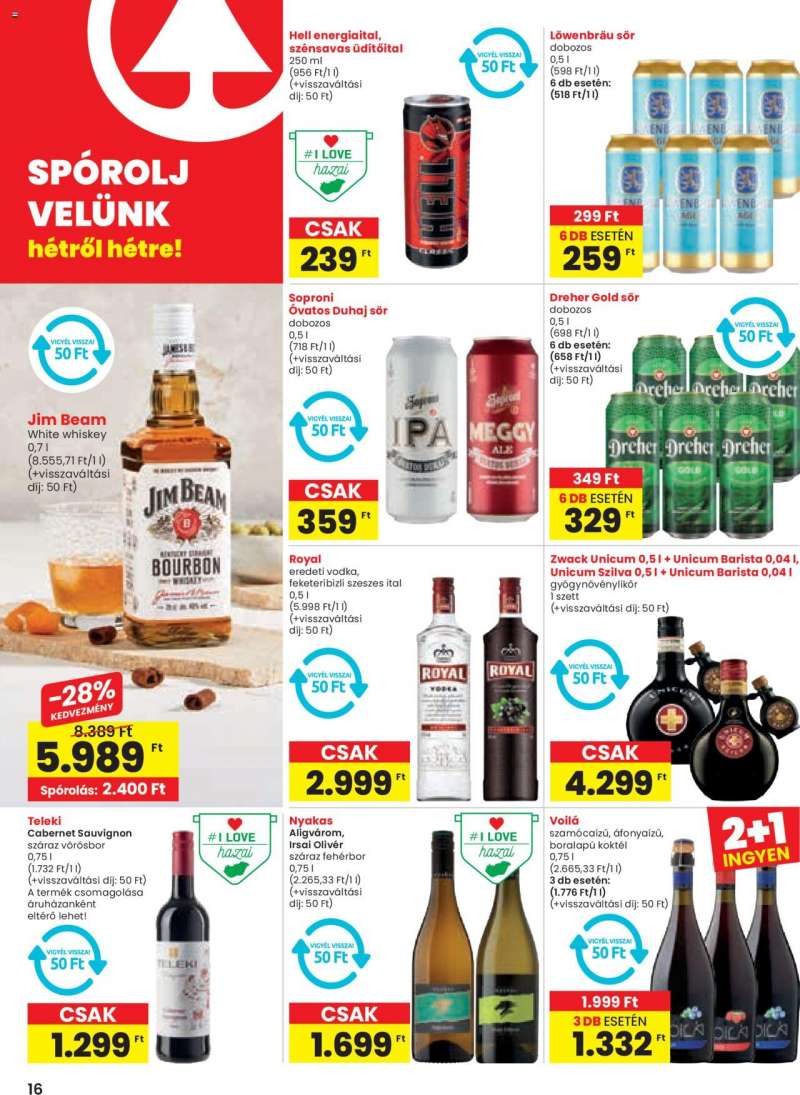 Spar Akciós újság Spar 16 oldal