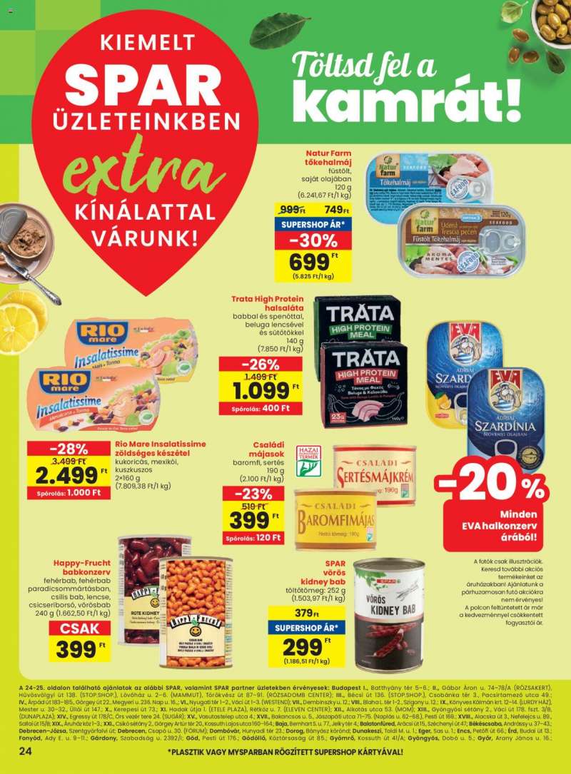 Spar Extra ajánlat! 5 oldal