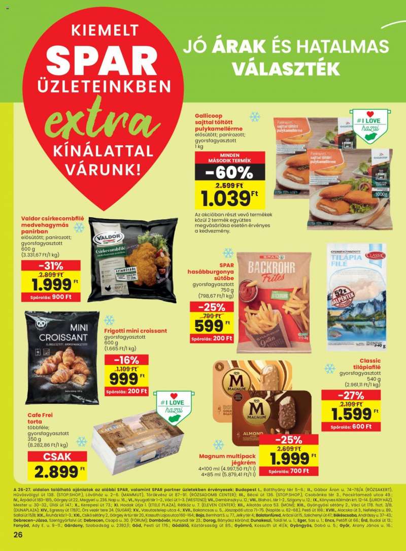 Spar Extra ajánlat! 7 oldal