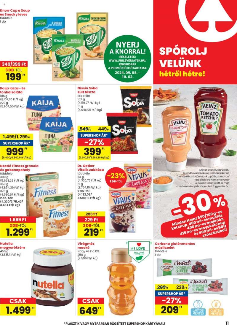 Spar Akciós újság Spar 11 oldal