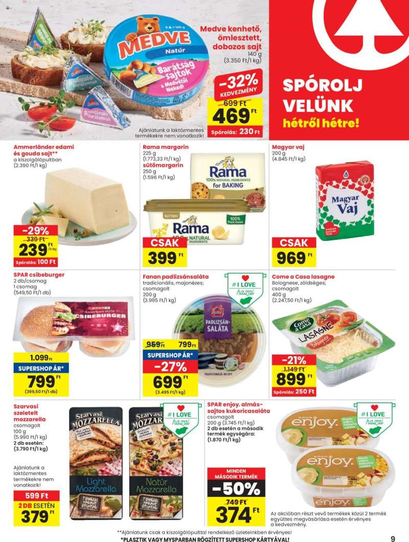 Spar Akciós újság Spar 9 oldal