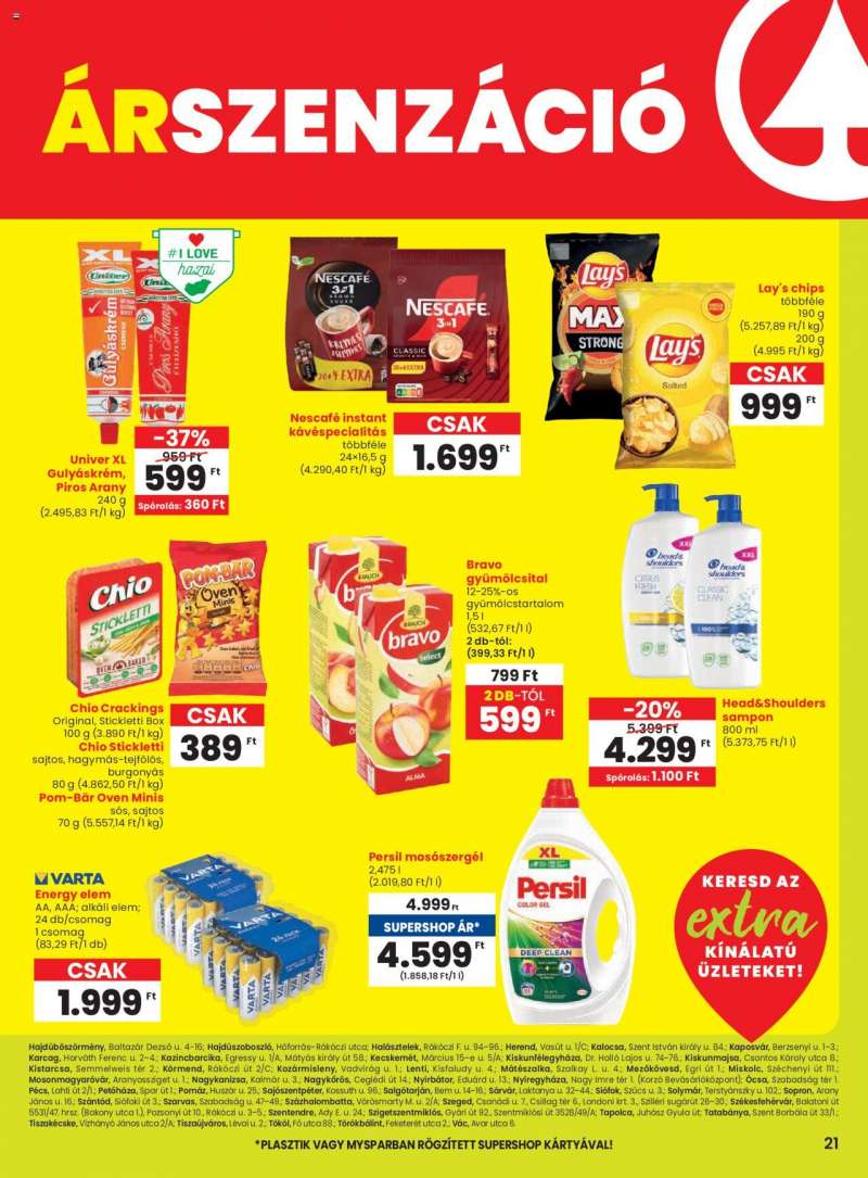 Spar Extra ajánlat! 2 oldal