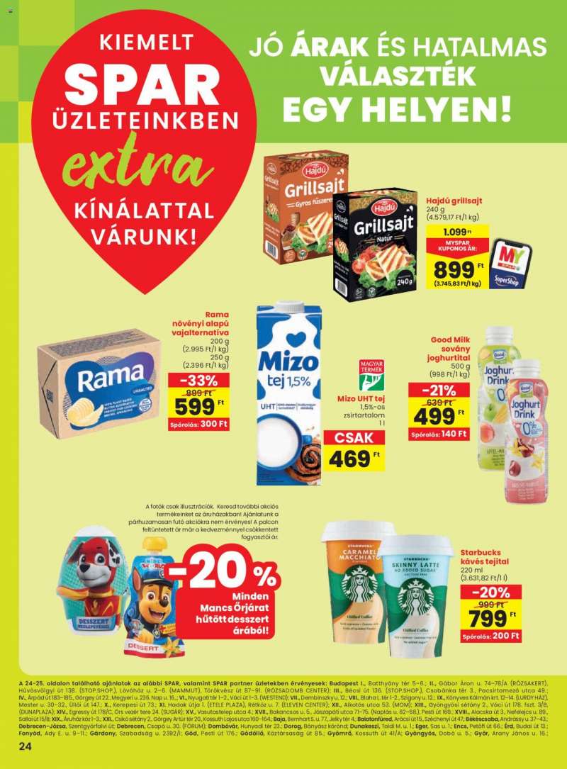 Spar Extra ajánlat! 5 oldal