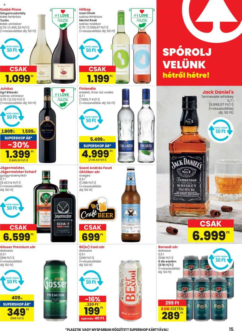 Spar Akciós újság Spar 15 oldal