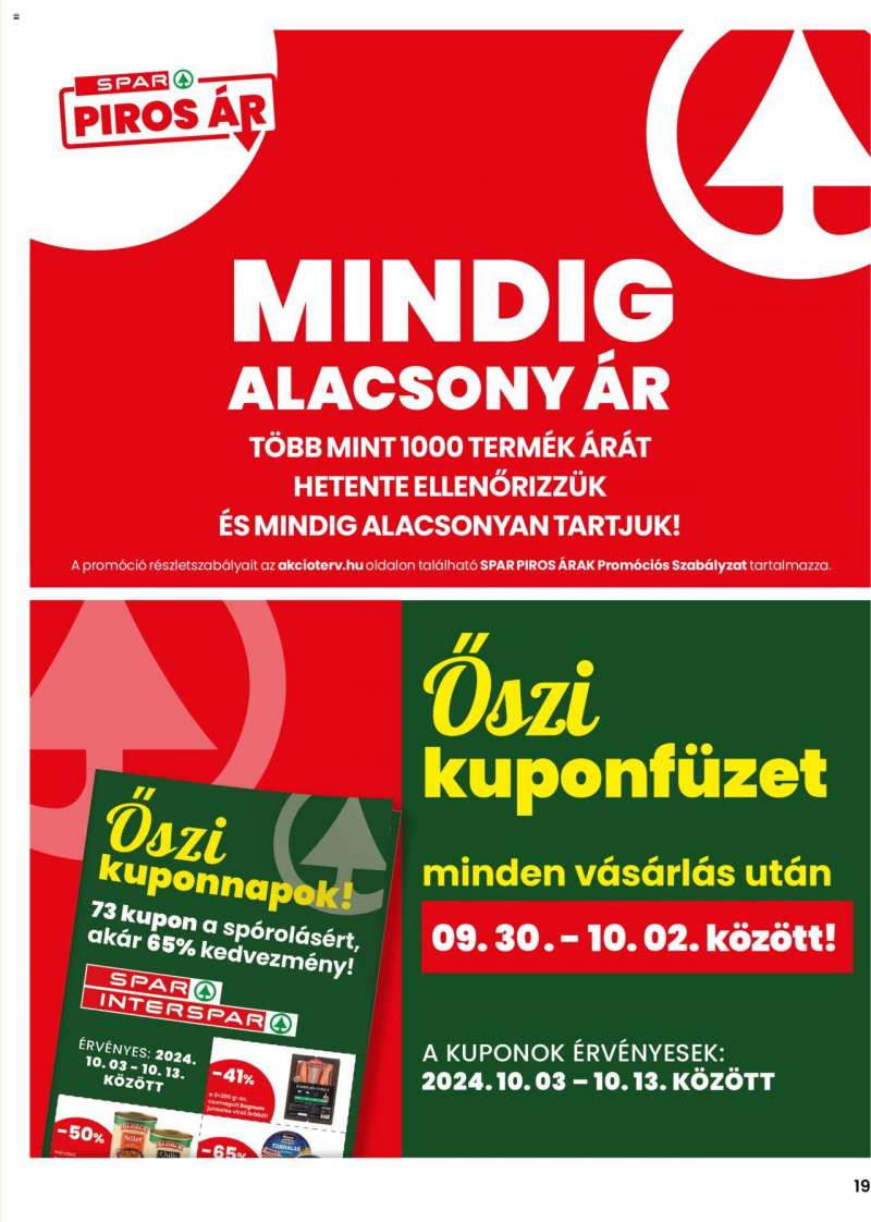 Spar Akciós újság Spar 19 oldal