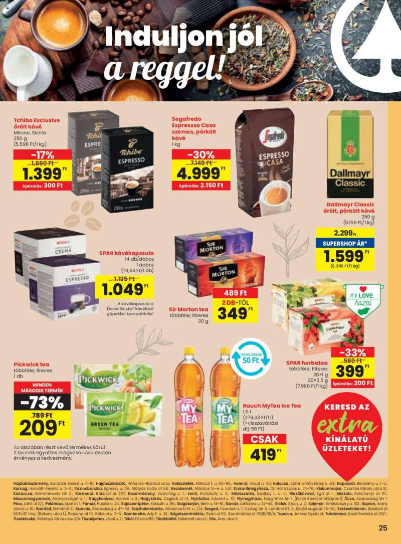 Spar Extra ajánlat! 6 oldal