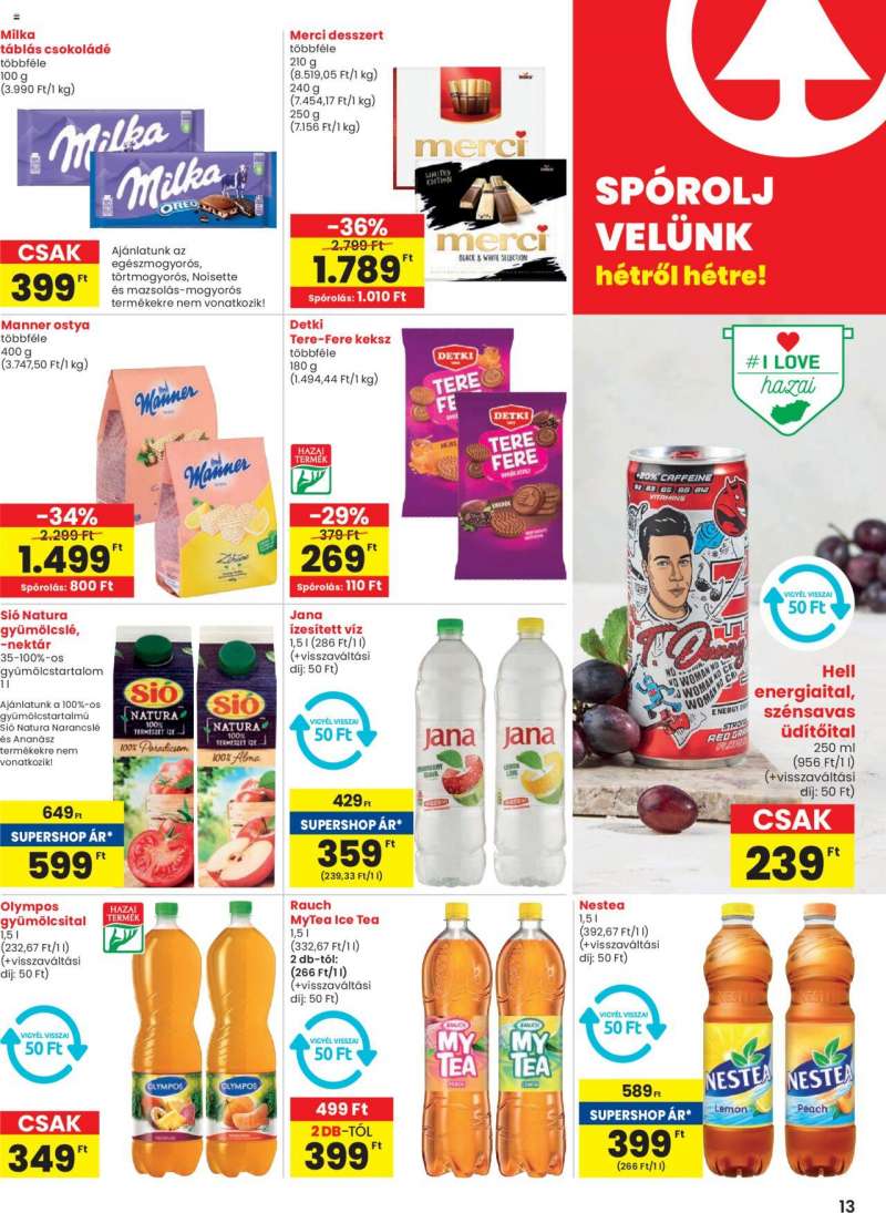 Spar Akciós újság Spar 13 oldal