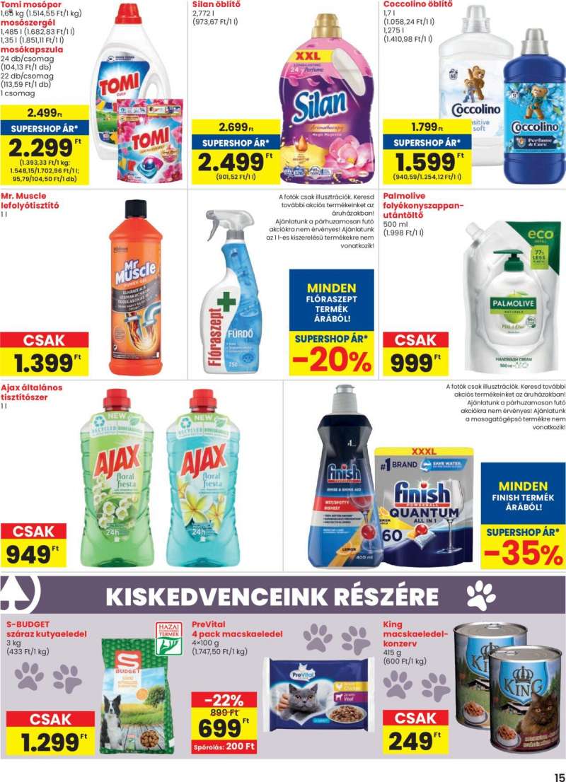 Spar Akciós újság Spar 15 oldal