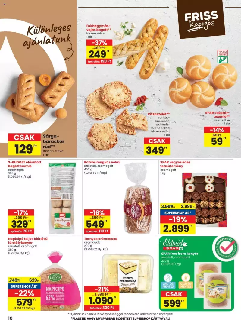 Spar Akciós újság Spar 10 oldal