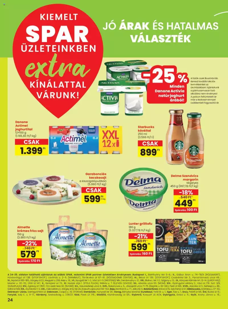 Spar Extra ajánlat! 5 oldal