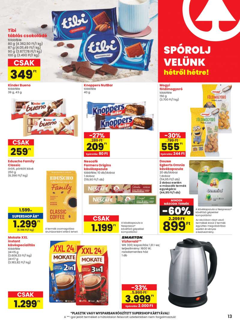 Spar Akciós újság Spar 13 oldal