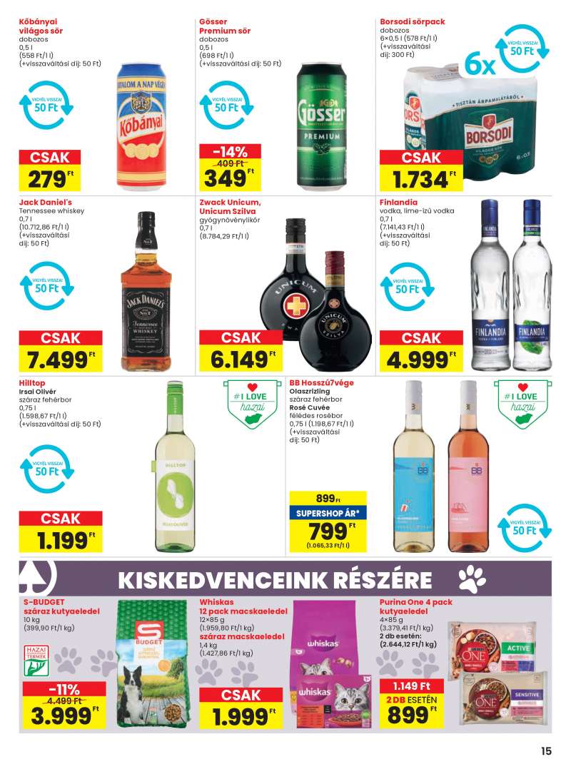 Spar Akciós újság Spar 15 oldal