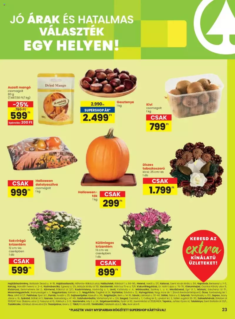 Spar Extra ajánlat! 4 oldal