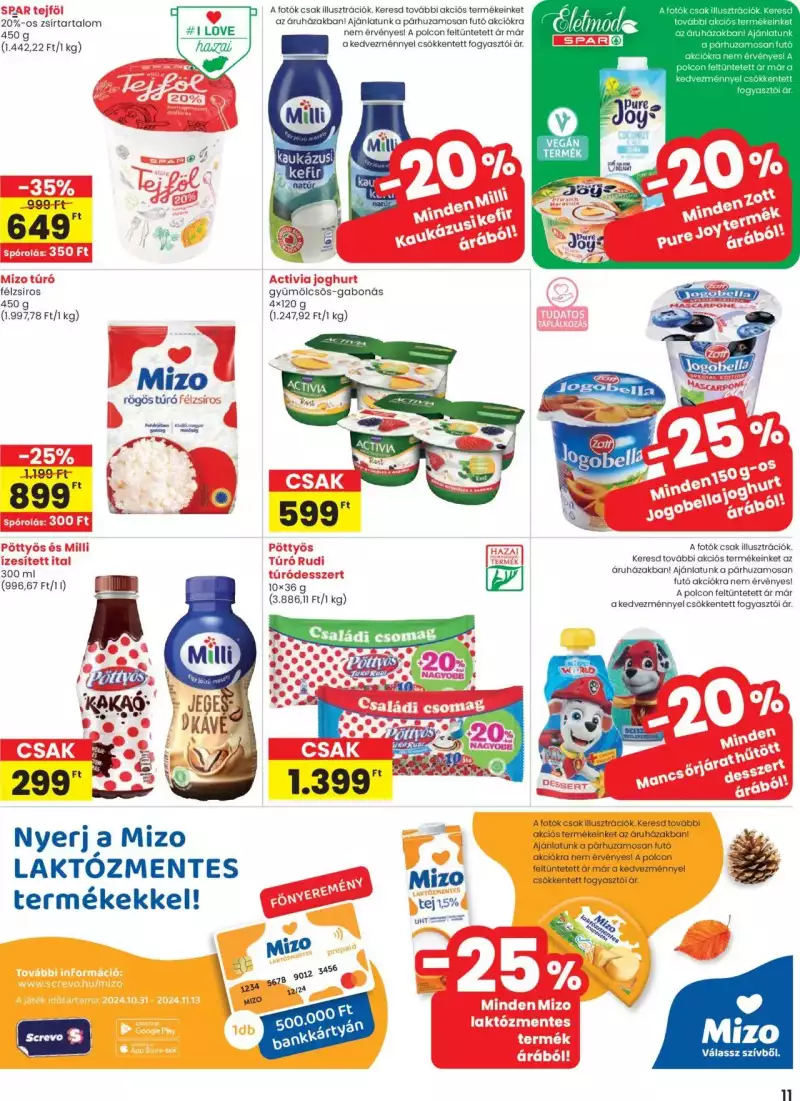 Spar Akciós újság Spar 11 oldal