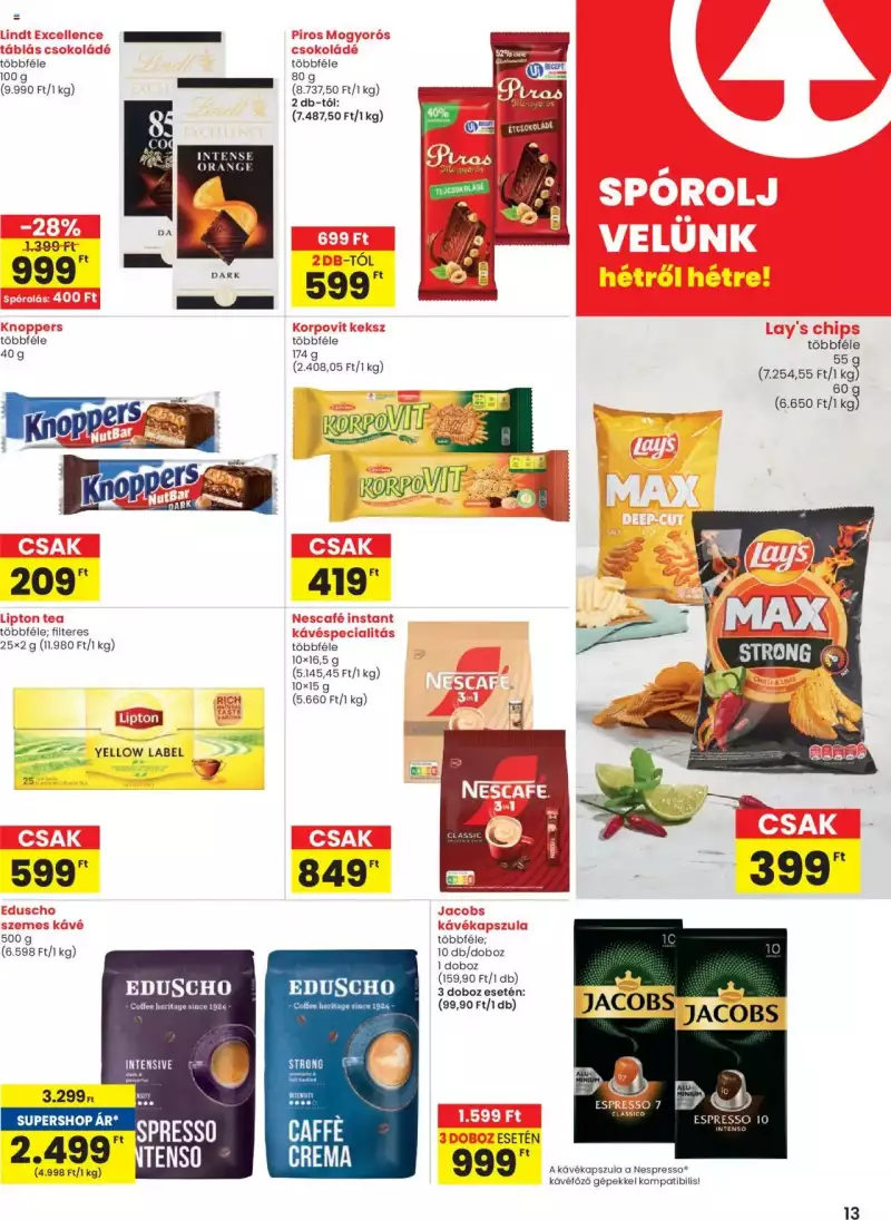 Spar Akciós újság Spar 13 oldal