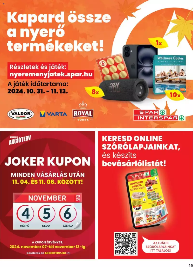 Spar Akciós újság Spar 19 oldal