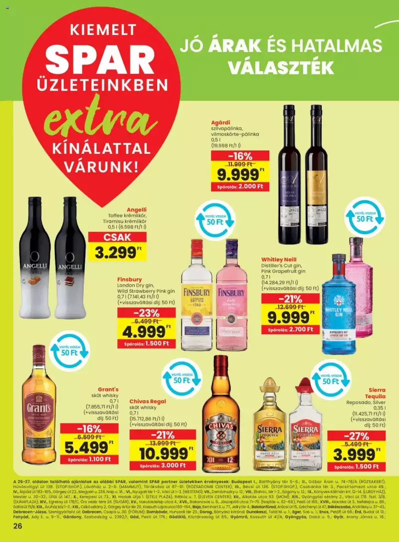 Spar Extra ajánlat! 7 oldal