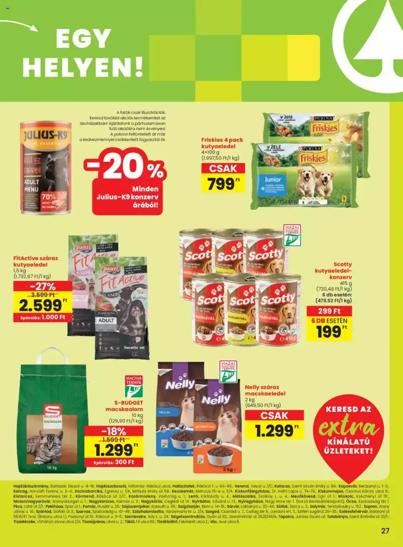 Spar Extra ajánlat! 8 oldal