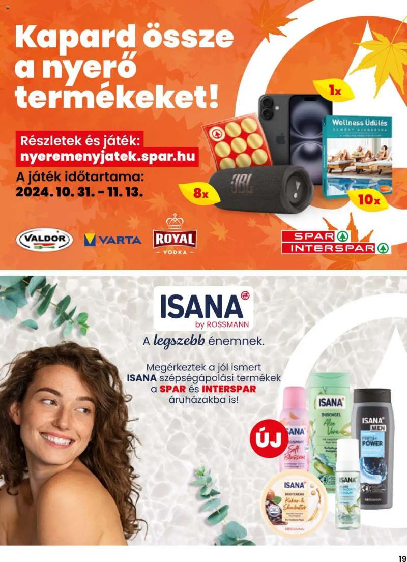 Spar Akciós Újság 19 oldal