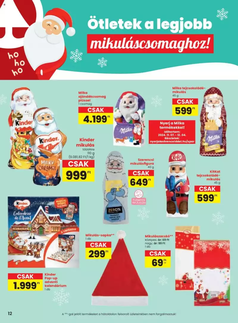 Spar Black Friday 12 oldal