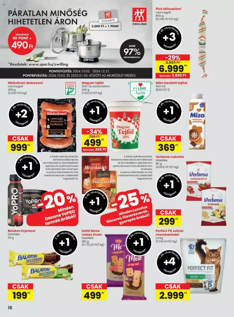 Spar Black Friday 18 oldal