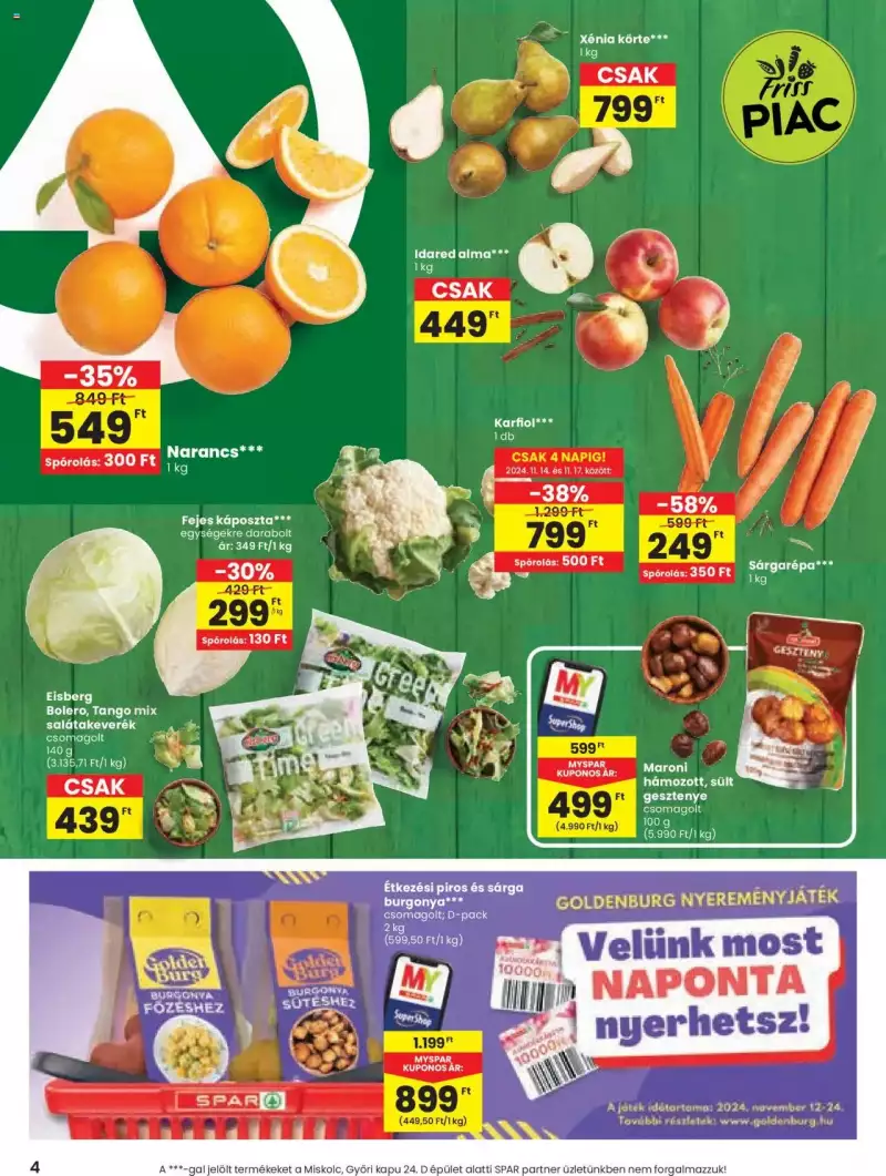 Spar Black Friday 4 oldal