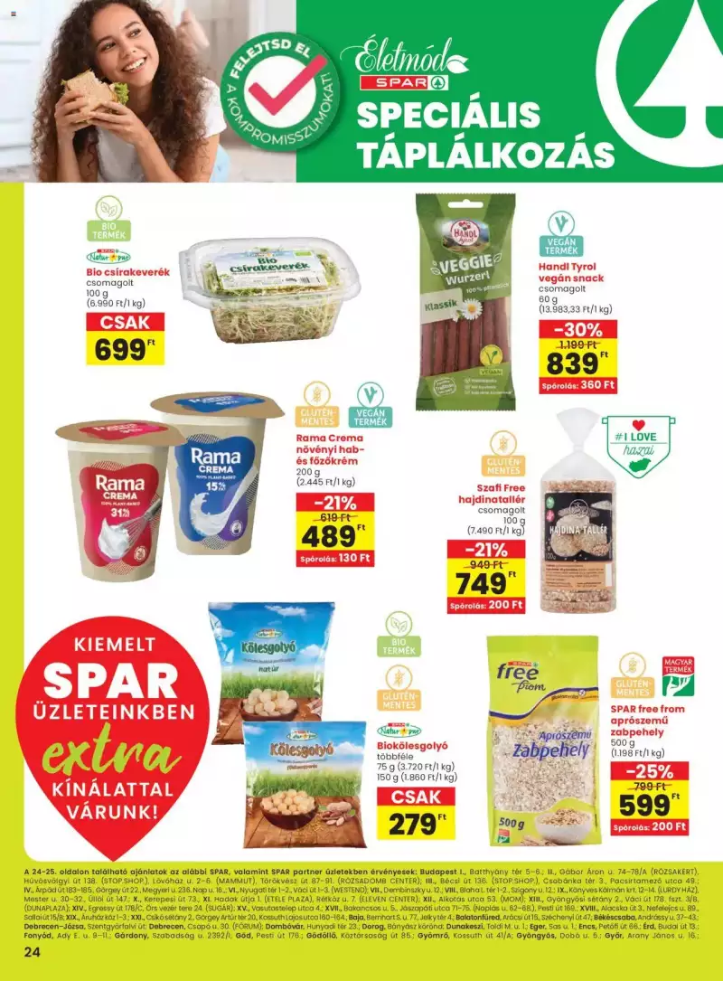 Spar Extra ajánlat! 5 oldal