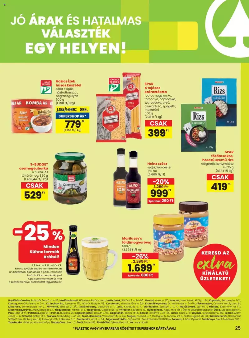 Spar Extra ajánlat! 6 oldal