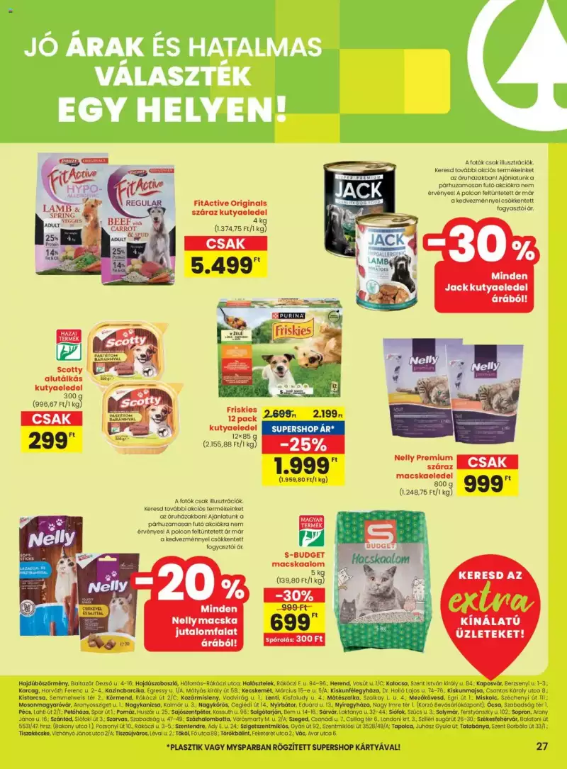 Spar Extra ajánlat! 8 oldal