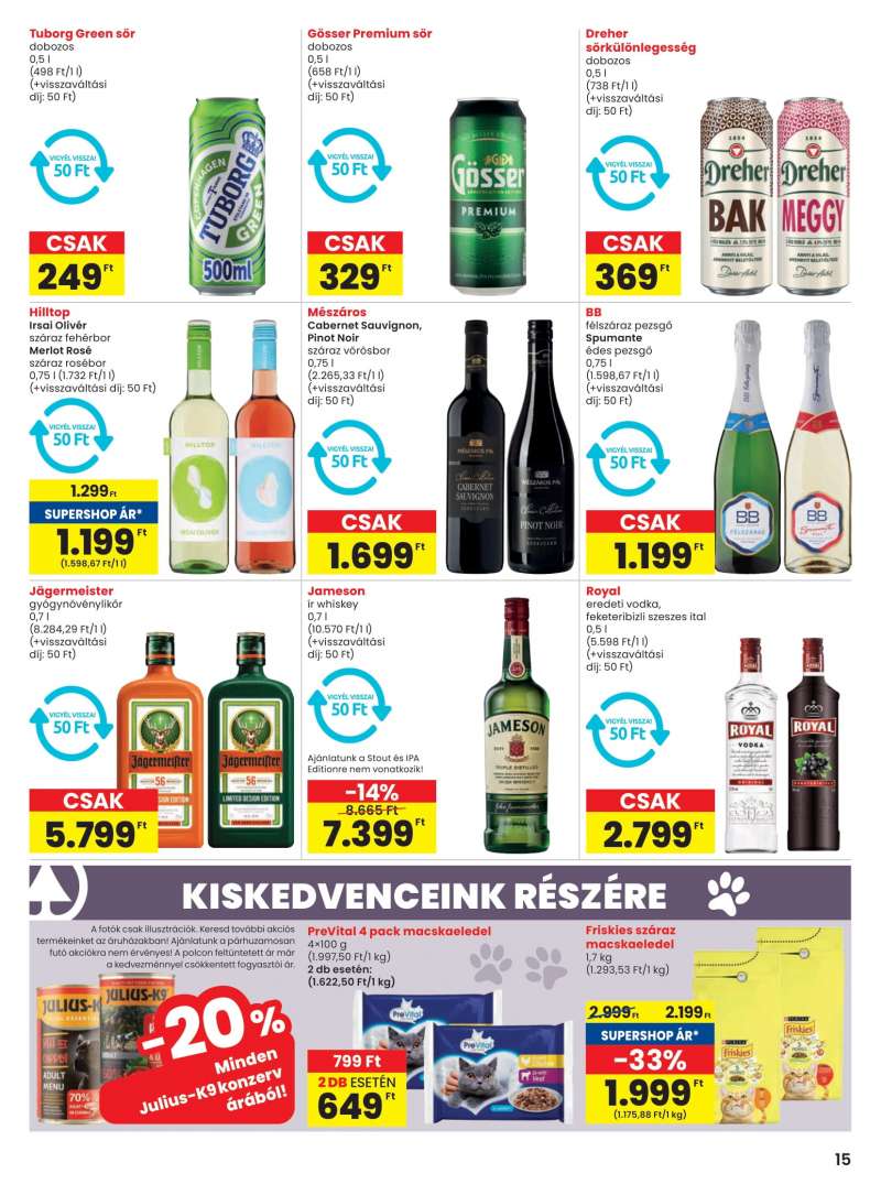 Spar Akciós Újság 15 oldal