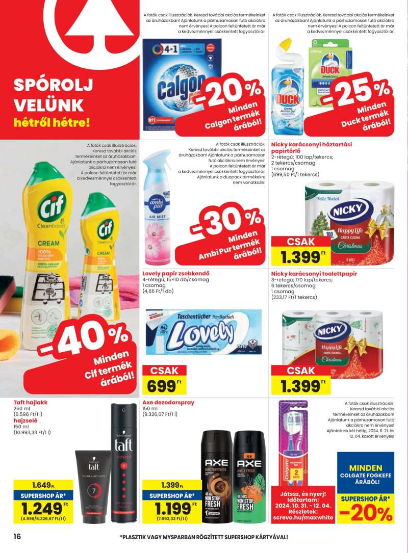 Spar Akciós Újság 16 oldal