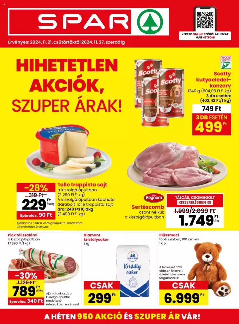 Spar Black Friday 1 oldal