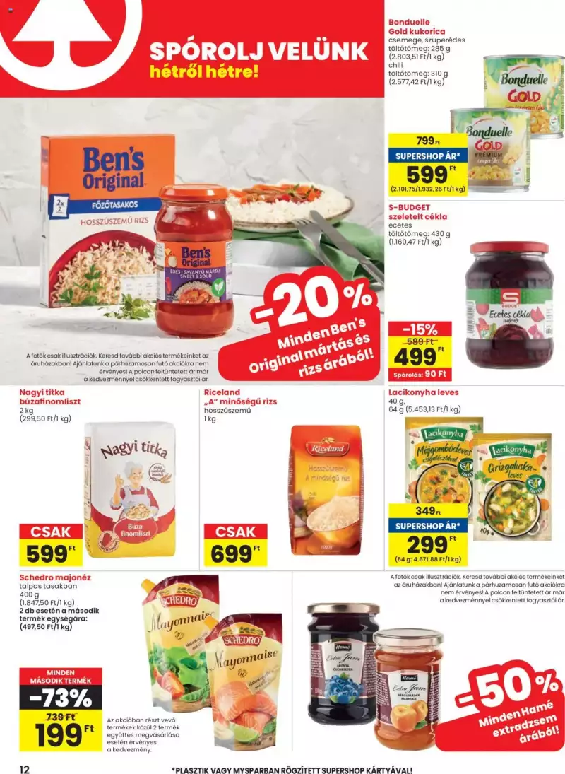 Spar Black Friday 12 oldal