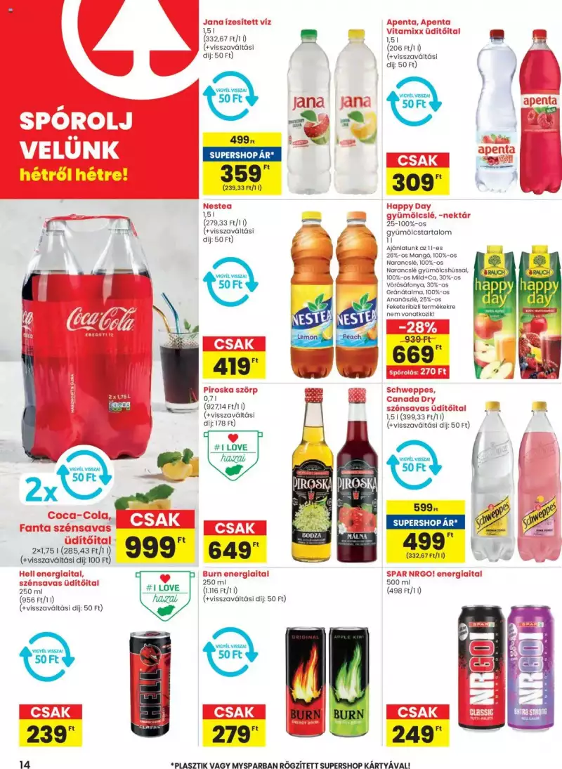 Spar Black Friday 14 oldal