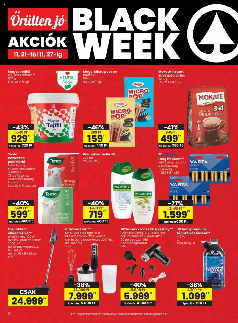 Spar Black Friday 4 oldal