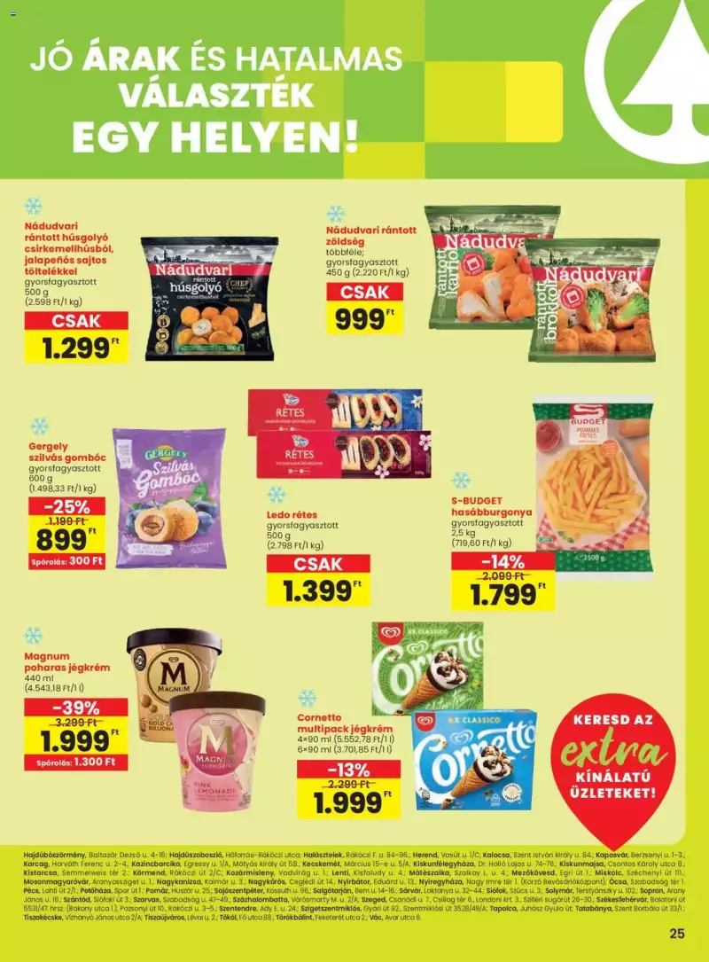 Spar Extra ajánlat! 6 oldal