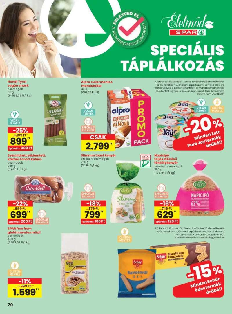 Spar Akciós újság Spar 20 oldal