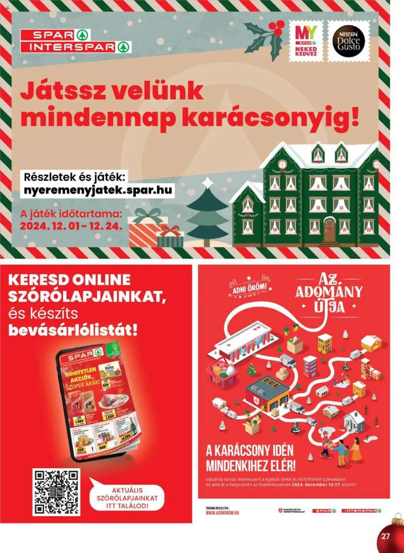 Spar Akciós újság Spar 27 oldal