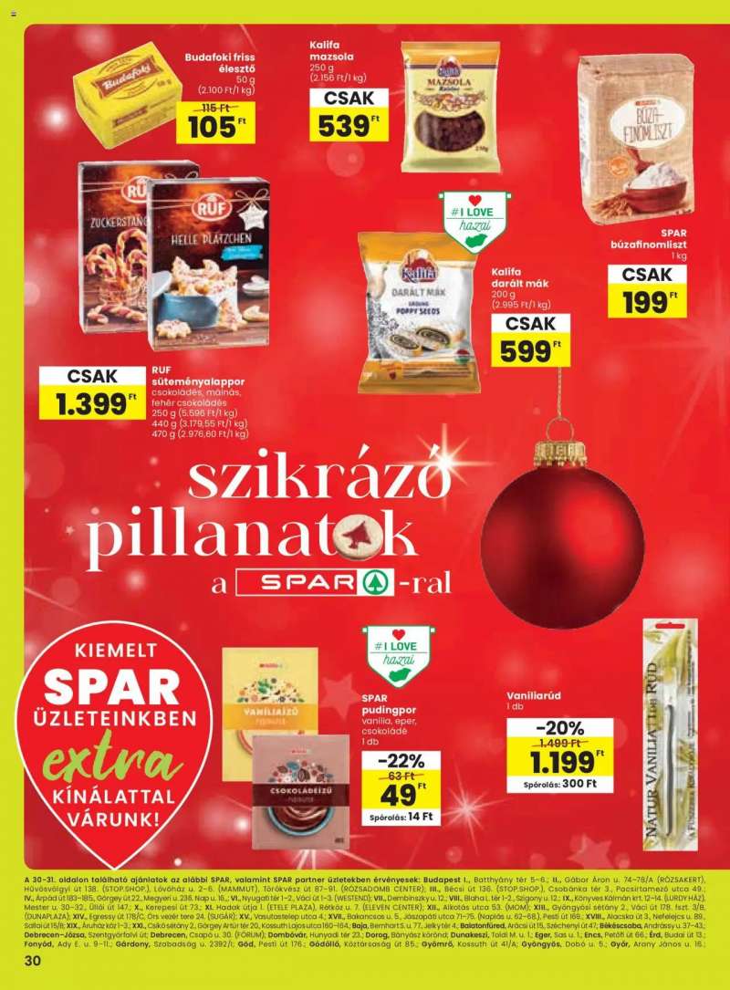 Spar Extra ajánlat! 3 oldal