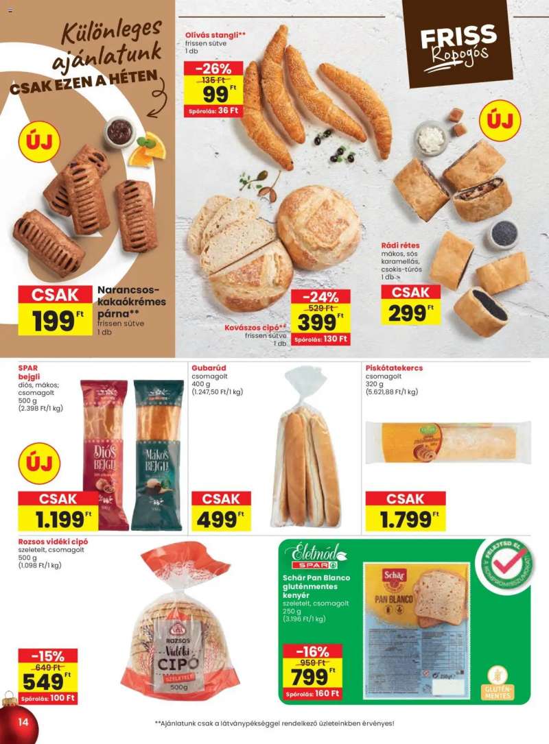 Spar Akciós újság Spar 14 oldal